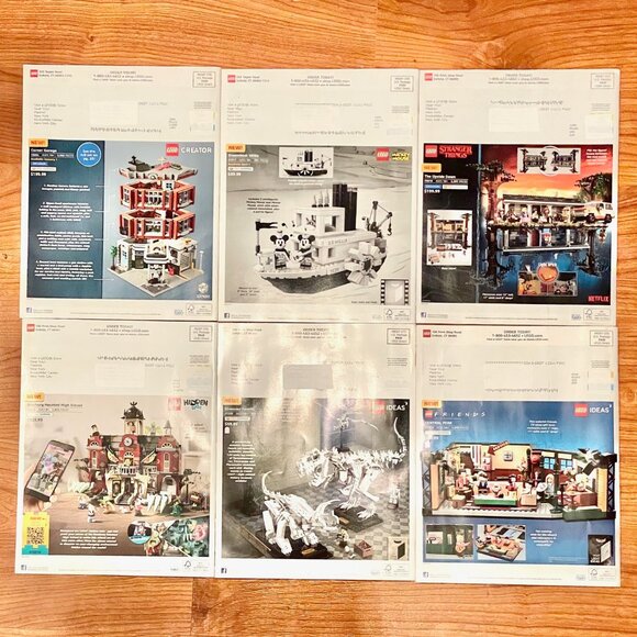 (6) Lego Shop at Home Catalogs Lots 2019 in Hand - Picture 2 of 8